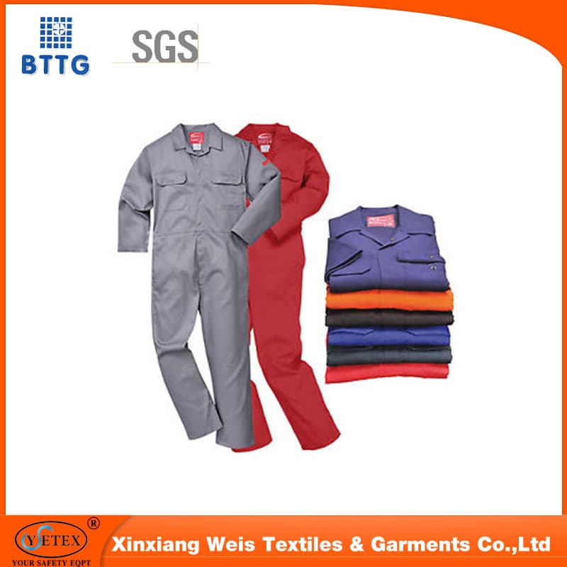 EN11611 Modacrylic_cotton Fire Proof Clothing Workwear